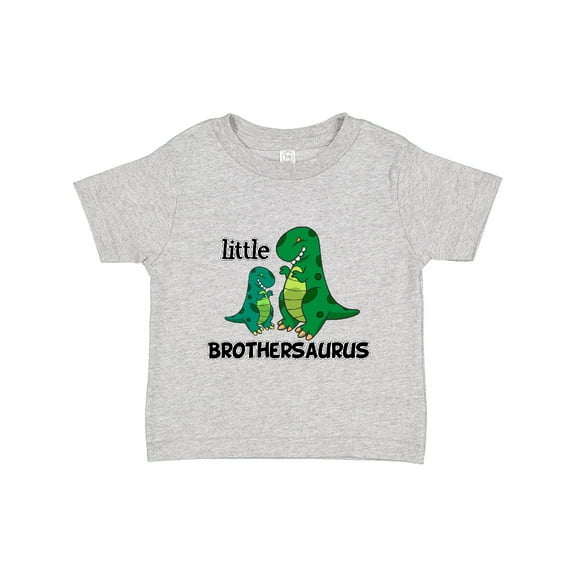 Inktastic Little Brothersaurus Boys Baby T-Shirt