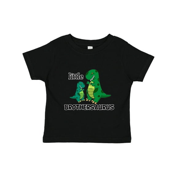 Inktastic Little Brothersaurus Boys Baby T-Shirt