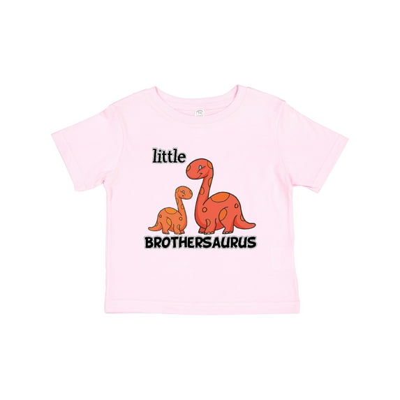 Inktastic Little Brothersaurus Boys Baby T-Shirt