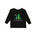 thumbnail image 1 of Inktastic Little Brothersaurus Boys Long Sleeve Toddler T-Shirt, 1 of 5