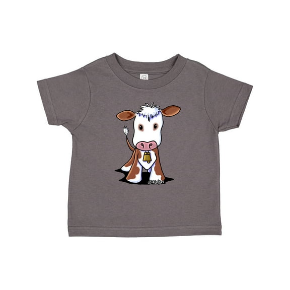 Inktastic Little Brown Cow Boys or Girls Toddler T-Shirt