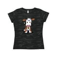 thumbnail image 1 of Inktastic Little Brown Cow Women's T-Shirt, 1 of 5