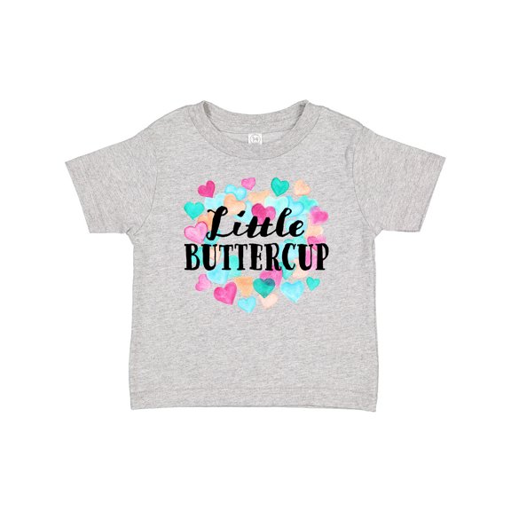 Inktastic Little Buttercup Hearts Boys or Girls Baby T-Shirt