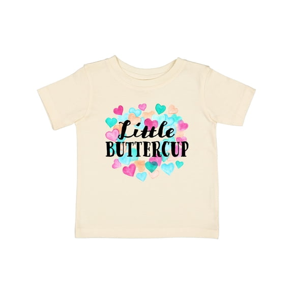 Inktastic Little Buttercup Hearts Boys or Girls Baby T-Shirt