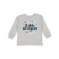 thumbnail image 1 of Inktastic Little Buttercup Hearts Boys or Girls Long Sleeve Toddler T-Shirt, 1 of 5