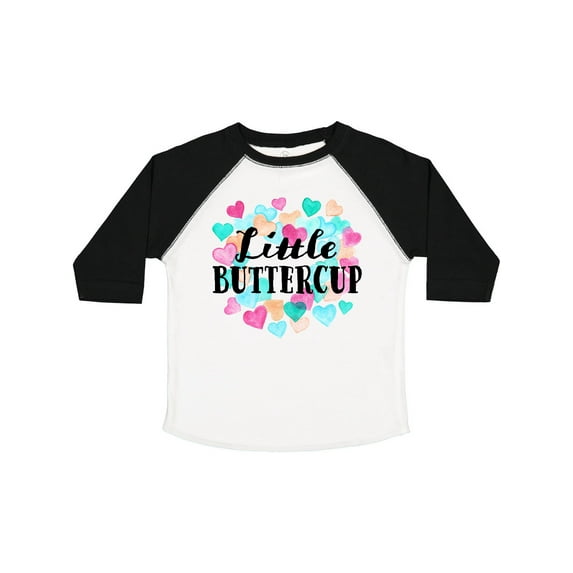 Inktastic Little Buttercup Hearts Boys or Girls Toddler T-Shirt