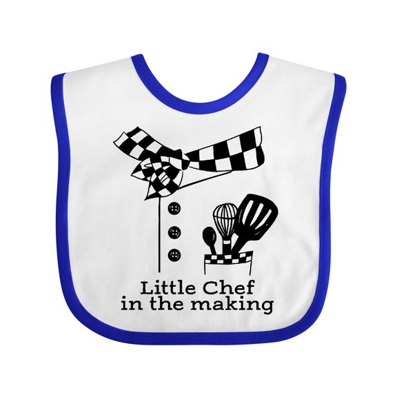 Inktastic Little Chef in the Making Boys or Girls Baby Bib