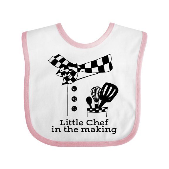 Inktastic Little Chef in the Making Boys or Girls Baby Bib