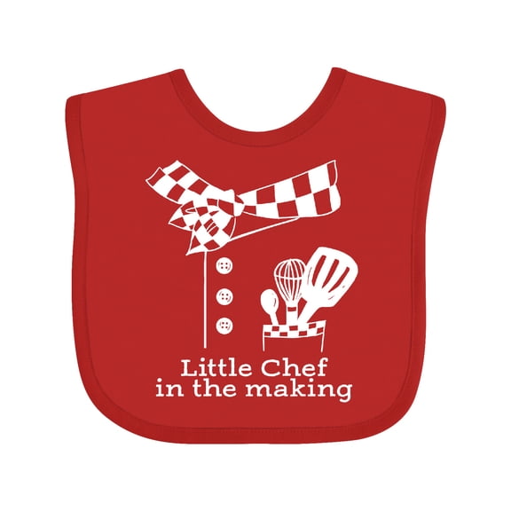 Inktastic Little Chef in the Making Boys or Girls Baby Bib