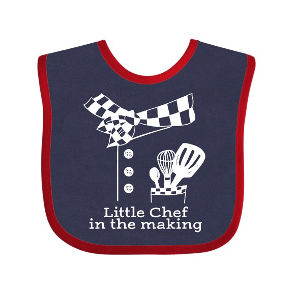 Inktastic Little Chef in the Making Boys or Girls Baby Bib