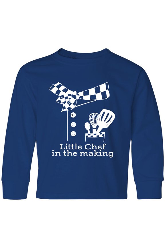 Little Chef in the Making Long Sleeve Youth T-Shirt
