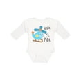 thumbnail image 1 of Inktastic Little Co-Pilot- Cute Helicopter Boys or Girls Long Sleeve Baby Bodysuit, 1 of 5