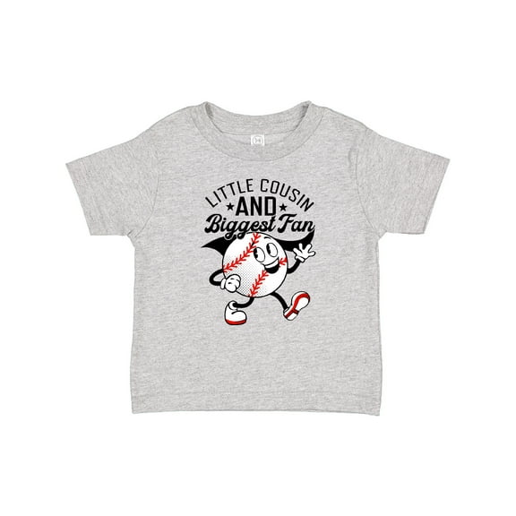 Inktastic Little Cousin and Biggest Fan Boys or Girls Baby T-Shirt