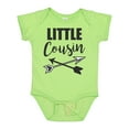 thumbnail image 1 of Inktastic Little Cousin with Arrows Boys or Girls Baby Bodysuit, 1 of 5
