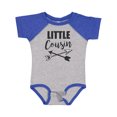 thumbnail image 1 of Inktastic Little Cousin with Arrows Boys or Girls Baby Bodysuit, 1 of 5