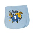 thumbnail image 1 of Inktastic Little Cowboy 1st Birthday Baby Burp Cloth, 1 of 3