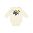 thumbnail image 1 of Inktastic Little Cowboy 1st Birthday Boys Long Sleeve Baby Bodysuit, 1 of 5