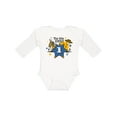 thumbnail image 1 of Inktastic Little Cowboy 1st Birthday Boys Long Sleeve Baby Bodysuit, 1 of 5