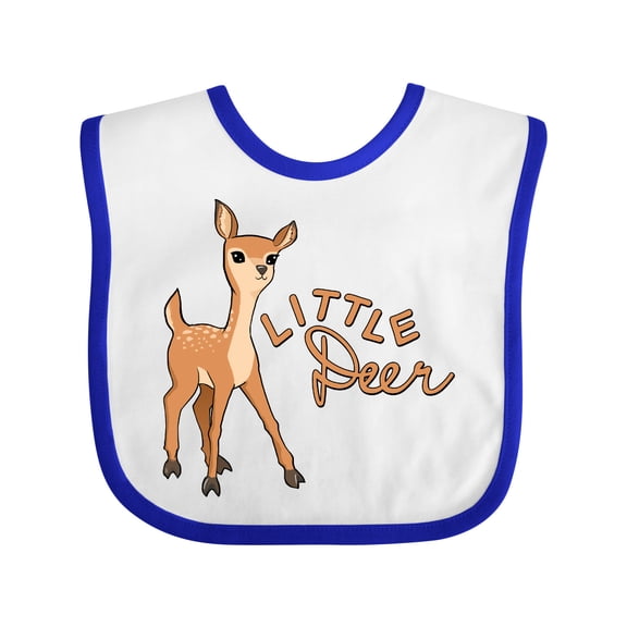 Inktastic Little Deer Boys or Girls Baby Bib