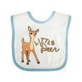 thumbnail image 1 of Inktastic Little Deer Boys or Girls Baby Bib, 1 of 4