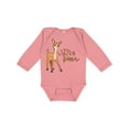 thumbnail image 1 of Inktastic Little Deer Boys or Girls Long Sleeve Baby Bodysuit, 1 of 5