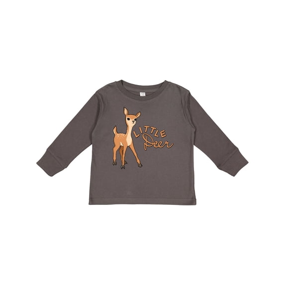 Inktastic Little Deer Boys or Girls Long Sleeve Toddler T-Shirt