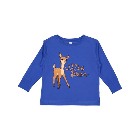 Inktastic Little Deer Boys or Girls Long Sleeve Toddler T-Shirt