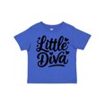 thumbnail image 1 of Inktastic Little Diva Cute Heart Design Girls Toddler T-Shirt, 1 of 5