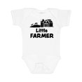 thumbnail image 1 of Inktastic Little Farmer Barn, Silo and Cows Boys or Girls Baby Bodysuit, 1 of 5