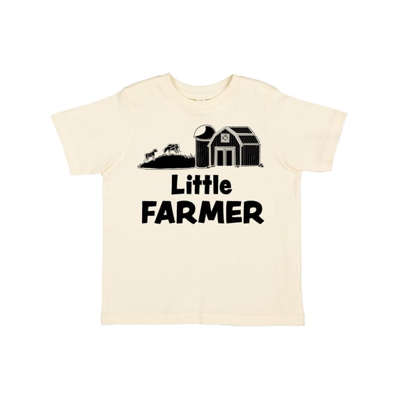 Inktastic Little Farmer Barn, Silo and Cows Boys or Girls Toddler T-Shirt
