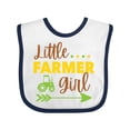 thumbnail image 1 of Inktastic Little Farmer Girl Girls Baby Bib, 1 of 4