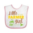 thumbnail image 1 of Inktastic Little Farmer Girl Girls Baby Bib, 1 of 4