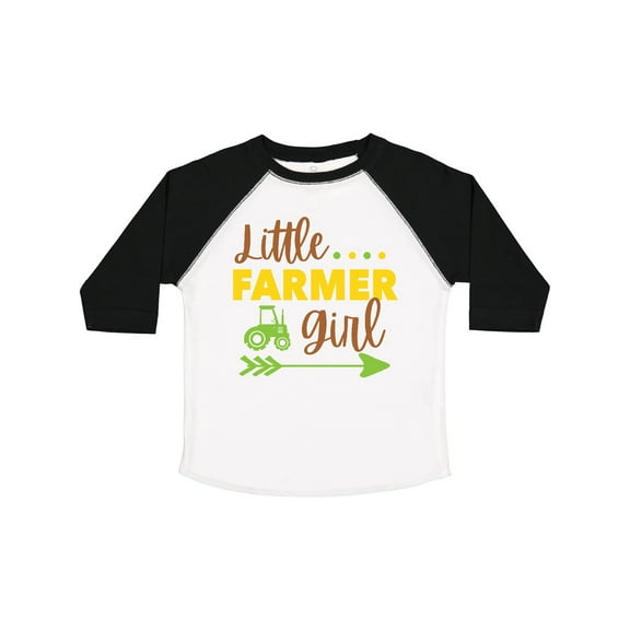 Inktastic Little Farmer Girl Girls Toddler T-Shirt