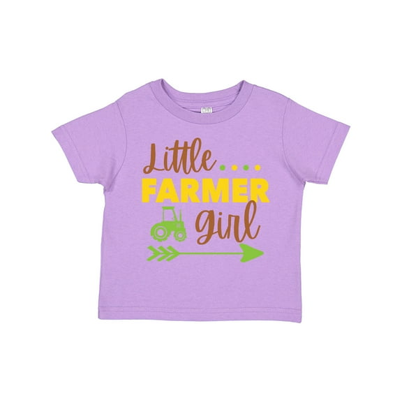 Inktastic Little Farmer Girl Girls Toddler T-Shirt
