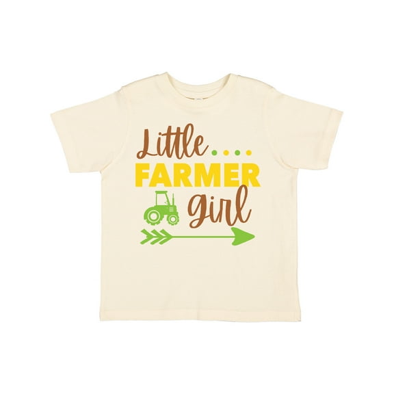 Inktastic Little Farmer Girl Girls Toddler T-Shirt