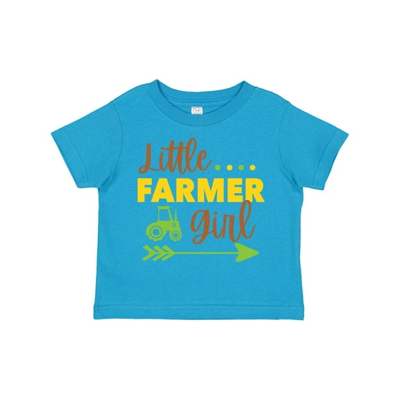 Inktastic Little Farmer Girl Girls Toddler T-Shirt