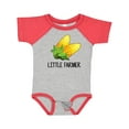 thumbnail image 1 of Inktastic Little Farmer with Corn Boys or Girls Baby Bodysuit, 1 of 5