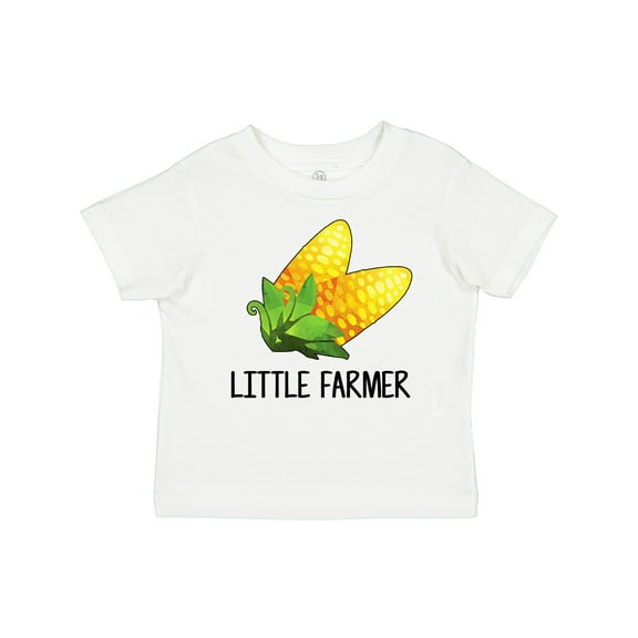 Inktastic Little Farmer with Corn Boys or Girls Baby T-Shirt