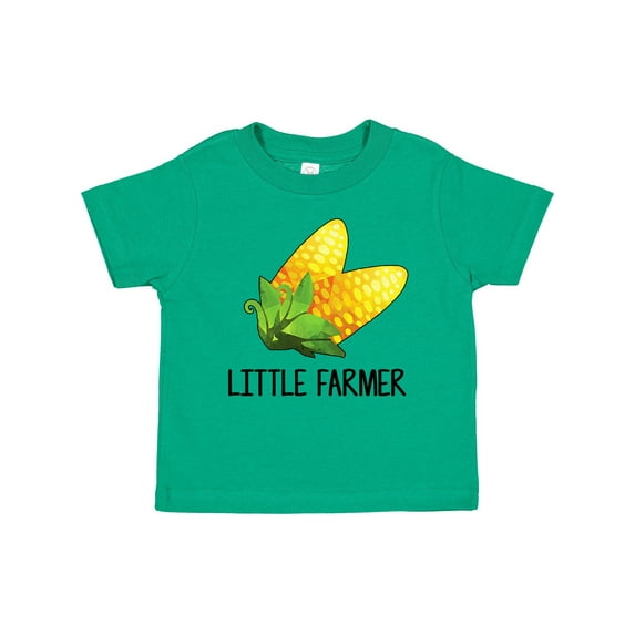 Inktastic Little Farmer with Corn Boys or Girls Baby T-Shirt