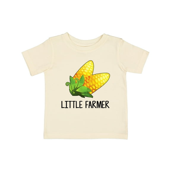 Inktastic Little Farmer with Corn Boys or Girls Baby T-Shirt