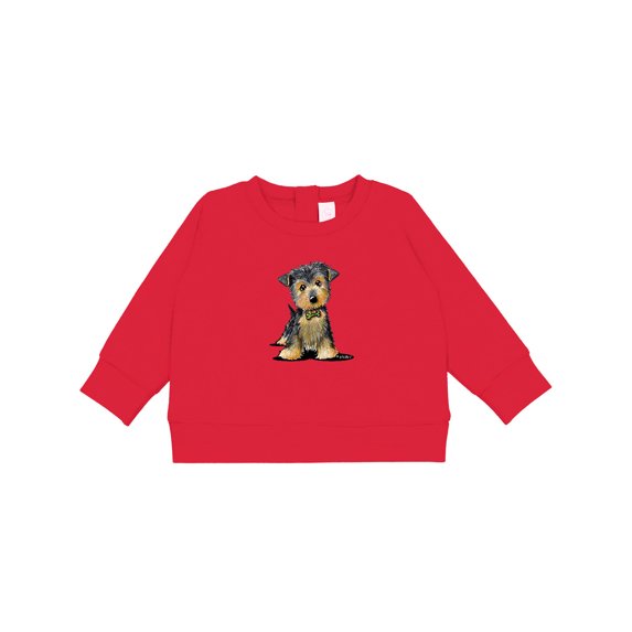 Inktastic Little Gent Yorkie Baby Sweatshirt