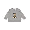thumbnail image 1 of Inktastic Little Gent Yorkie Baby Sweatshirt, 1 of 4