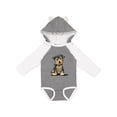 thumbnail image 1 of Inktastic Little Gent Yorkie Boys or Girls Long Sleeve Baby Bodysuit, 1 of 5