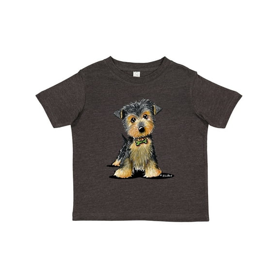 Inktastic Little Gent Yorkie Boys or Girls Toddler T-Shirt