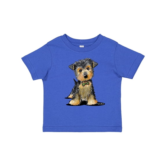 Inktastic Little Gent Yorkie Boys or Girls Toddler T-Shirt