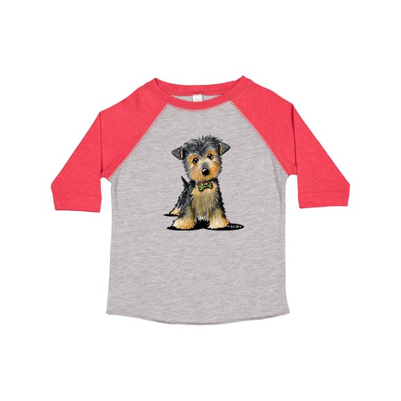 Inktastic Little Gent Yorkie Boys or Girls Toddler T-Shirt