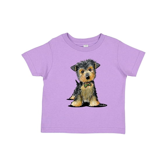 Inktastic Little Gent Yorkie Boys or Girls Toddler T-Shirt