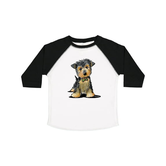 Inktastic Little Gent Yorkie Boys or Girls Toddler T-Shirt