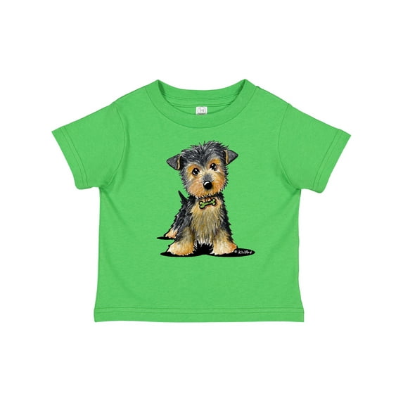 Inktastic Little Gent Yorkie Boys or Girls Toddler T-Shirt