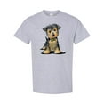thumbnail image 1 of Inktastic Little Gent Yorkie T-Shirt, 1 of 5